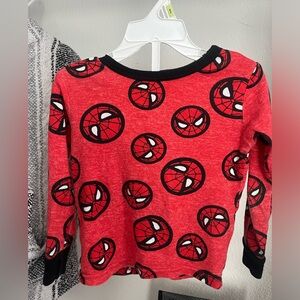 3t Boys Spider-Man long sleeve shirt and pant’s pajamas set